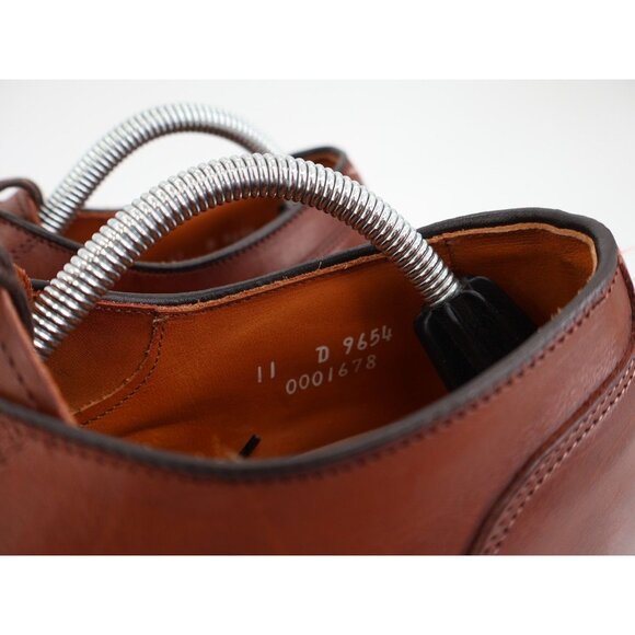 Allen Edmonds Cortland Brown Leather Cap Toe Oxford Dress Shoe Size 11D - Picture 5 of 12